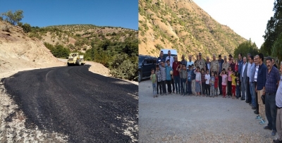 KÖY YOLLARI BAKIMA ALINDI