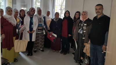 Köyde anne adaylarına eğitim