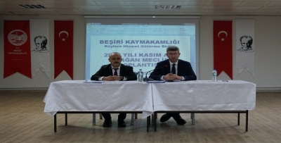 KÖYLERE YAPILACAK ÇALIŞMALAR DEĞERLENDİRİLDİ