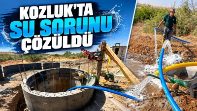 Kozluk&rsquo;ta su sorunu &ccedil;&ouml;z&uuml;ld&uuml;