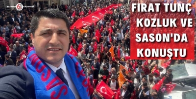 KOZLUK’TA TUNÇ’A BÜYÜK İLGİ