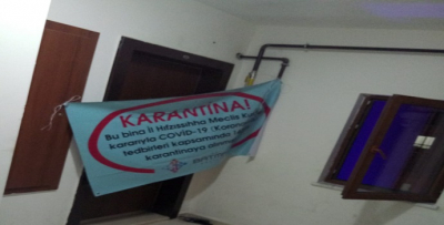 KOZLUK’TA YİNE KARANTİNA