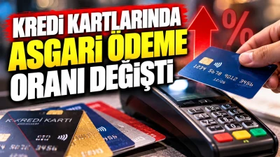 Kredi Kartlarında Asgari &Ouml;deme Oranı Değişti