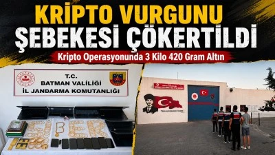 KRİPTO VURGUNU ŞEBEKESİ &Ccedil;&Ouml;KERTİLDİ