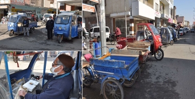 KÜÇÜK NAKLİYECİLER DE GEÇİM DERDİNE DÜŞTÜ