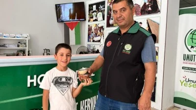 KÜÇÜK YÜREKTEN BÜYÜK DESTEK