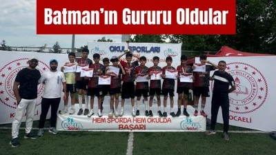K&Uuml;LT&Uuml;R ORTAOKULU T&Uuml;RKİYE ŞAMPİYONU OLDU
