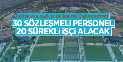 KÜTAHYA'YA 50 İŞÇİ ALINACAK