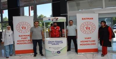 KYK'DAN 'HOŞ GELDİN' STANDI 