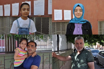 LGS SINAVINA GİREN ÖĞRENCİ VE VELİLERİ DUYGULARINI PAYLAŞTI