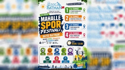 MAHALLELER SPOR Ş&Ouml;LENİNDE BULUŞACAK