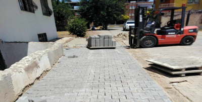 Mahallelere kilitli parke taşı
