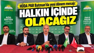 Mehmet Emin Doğru: Halkın i&ccedil;inde olacağız
