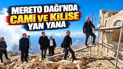 Mereto Dağı&rsquo;nda cami ve kilise yan yana