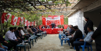 MHP HEYETİ İLÇE VE KÖYLERİ GEZDİ