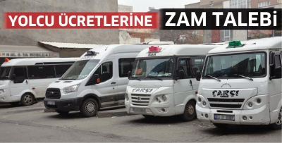 Minibüsçülerden zam talebi