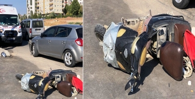 MOTOSİKLET KAZASI