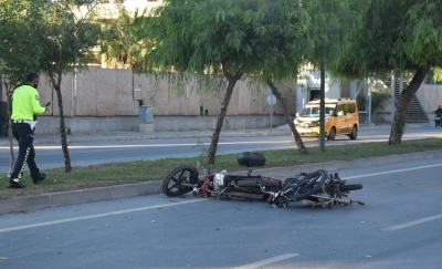 MOTOSİKLET KAZASI