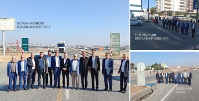 MUHTARLAR YOL KAPATIP TEPKİ GÖSTERDİ