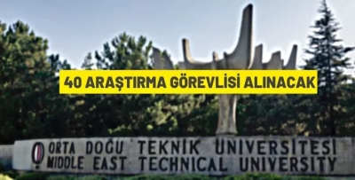 ÖDTÜ’YE ARAŞTIRMA GÖREVLİSİ ALIMI