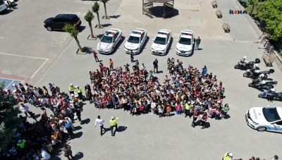Öğrencilere uygulamalı eğitim verildi 