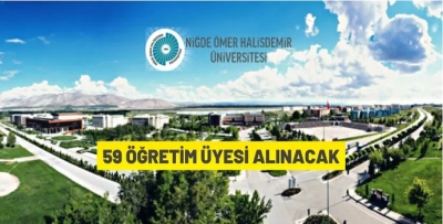 ÖĞRETİM ÜYESİ İLANI