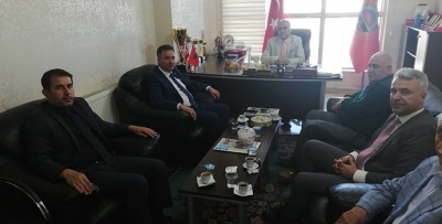 Ökten, emeklileri ziyaret etti