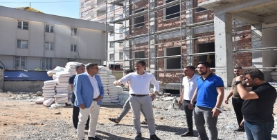 OKUL İNŞAATI DEVAM EDİYOR