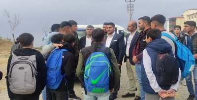 OKUL YOLUNDAKİ TEHLİKELERE DİKKAT ÇEKİLDİ