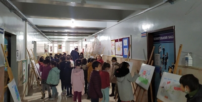 Okulda 15 Temmuz sergisi