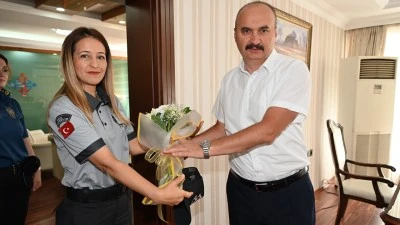 ÖZEL GÜVENLİK HAFTASI'NDA VALİ CANALP’E ZİYARET
