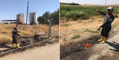 PETROL SIZINTISI ZARAR VERDİ