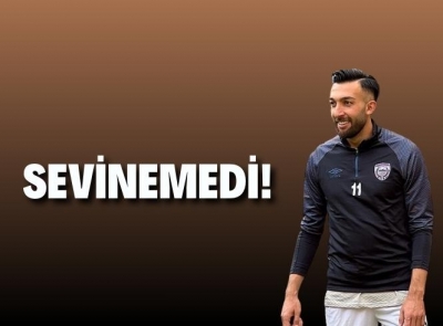 Petrolspor'a gol attı ama sevinmedi!