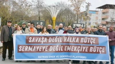 PLATFORMDAN 2026 BÜTÇESİNE TEPKİ