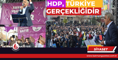PROF.DR. SANCAR; “HDP, TÜRKİYE GERÇEKLİĞİDİR”