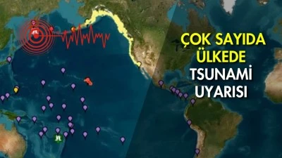 RUSYA’DA 8,7 BÜYÜKLÜĞÜNDE DEPREM