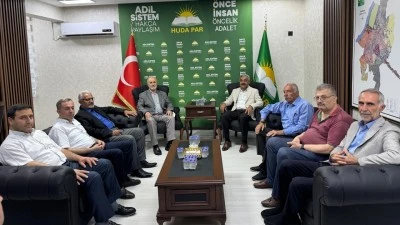 SAADET PARTİSİ&rsquo;NDEN H&Uuml;DA PAR&rsquo;A ZİYARET