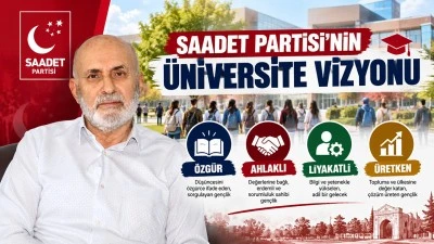 Saadet Partisi'nin &Uuml;niversite Vizyonu: &Ouml;zg&uuml;r, Ahlaklı, Liyakatli ve &Uuml;retken