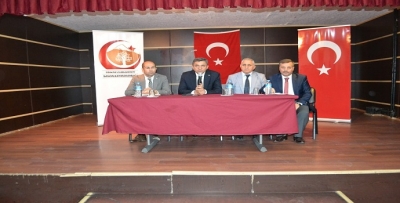 ŞAHİN, MUHTARLARLA GÖRÜŞTÜ
