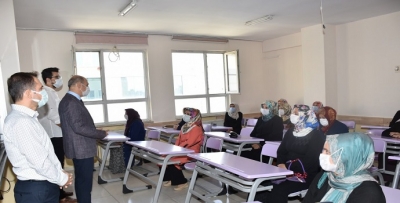 ‘SALGIN DÖNEMİ KURSLAR’I BAŞLADI