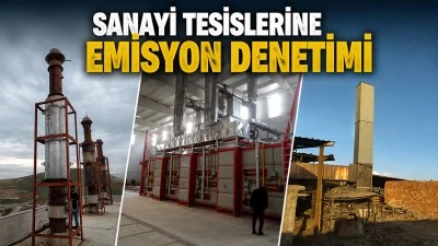 SANAYİ TESİSLERİNE EMİSYON DENETİMİ