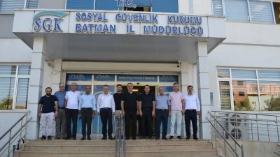 ŞANSİ’DEN SGK’YA TEBRİK ZİYARETİ