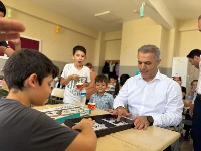 ŞANSİ, T&Uuml;GVA YAZ OKULU &Ouml;ĞRENCİLERİYLE BULUŞTU