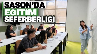 Sason&rsquo;da eğitim seferberliği