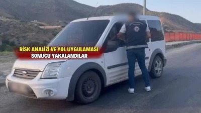 SASON’DA ŞÜPHELİ ARAÇ DURDURULDU