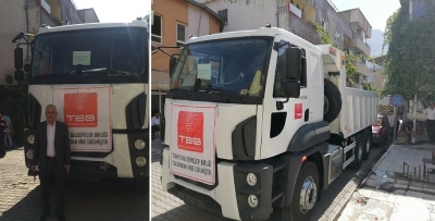 SASON’A DAMPERLİ KAMYON GÖNDERİLDİ