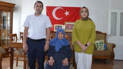 ŞEHİT AİLESİNE SGK’DAN VEFA BULUŞMASI