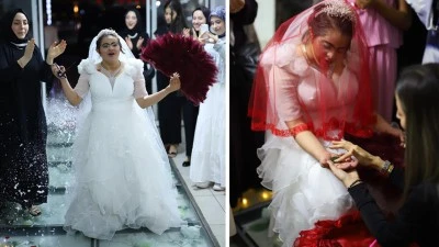 ŞEYMA'NIN GELİN OLMA HAYALİ GERÇEKLEŞTİRİLDİ