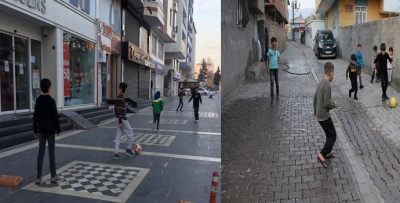 SOKAKLAR ÇOCUKLARA KALDI