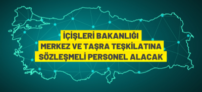 SÖZLEŞMELİ PERSONEL ALIM İLANI